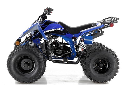APOLLO SNIPER 125CC ATV BLUE