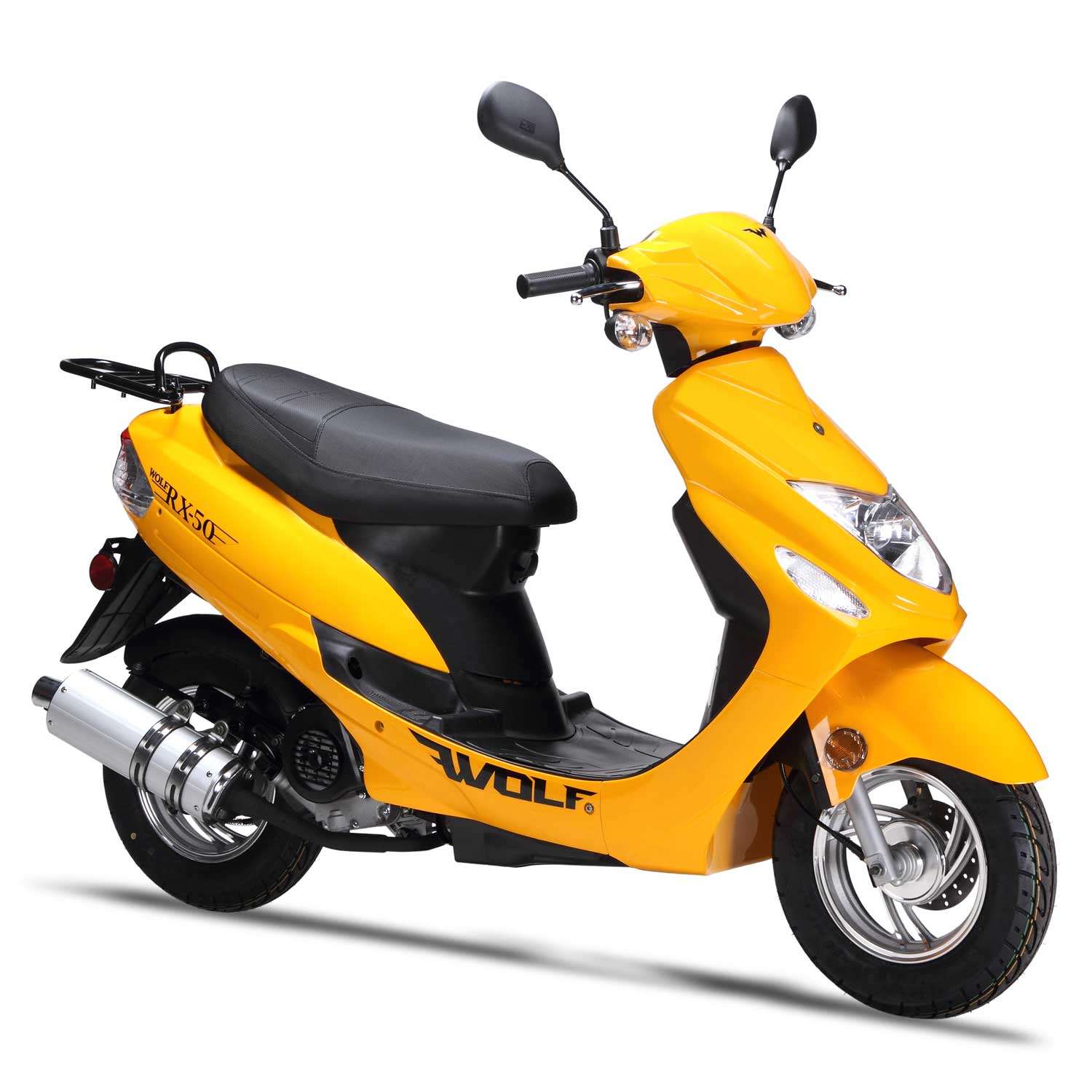 WOLF BRAND SCOOTERS RX50 YELLOW